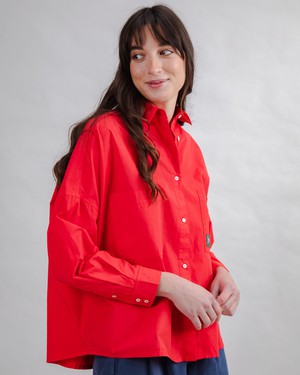 Oversize Red Shirt from Brava Fabrics