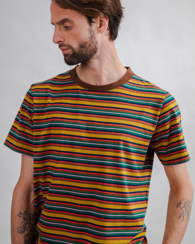 Stripes T-shirt Multicolor from Brava Fabrics