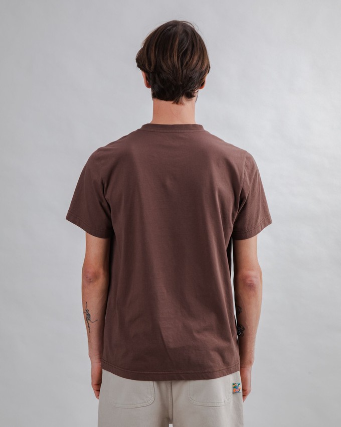 Choco Label T-shirt Brown from Brava Fabrics