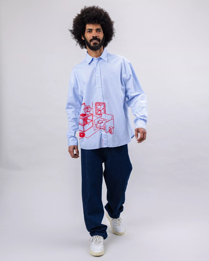 The Indoor Society Stripes Shirt from Brava Fabrics