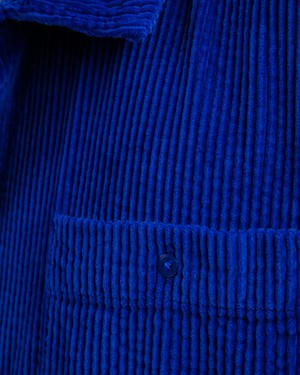 Corduroy Overshirt Klein Blue from Brava Fabrics