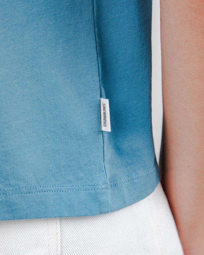 Peanuts Icecream Oversize Tee Blue from Brava Fabrics