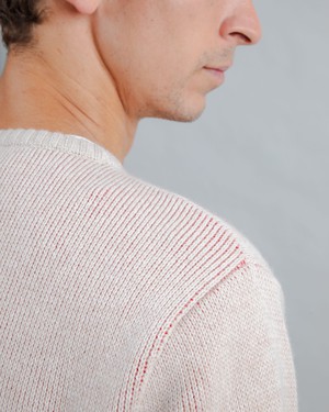 Atari Sweater Logo Jacquard Red from Brava Fabrics