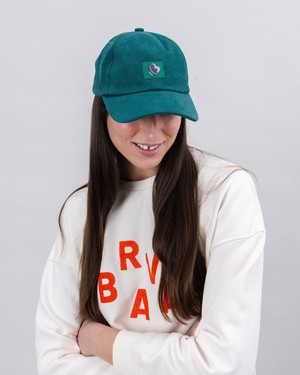 Cotton 5 Panel Cap Green from Brava Fabrics