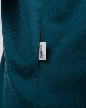 Peanuts Records Squared Tee Green from Brava Fabrics