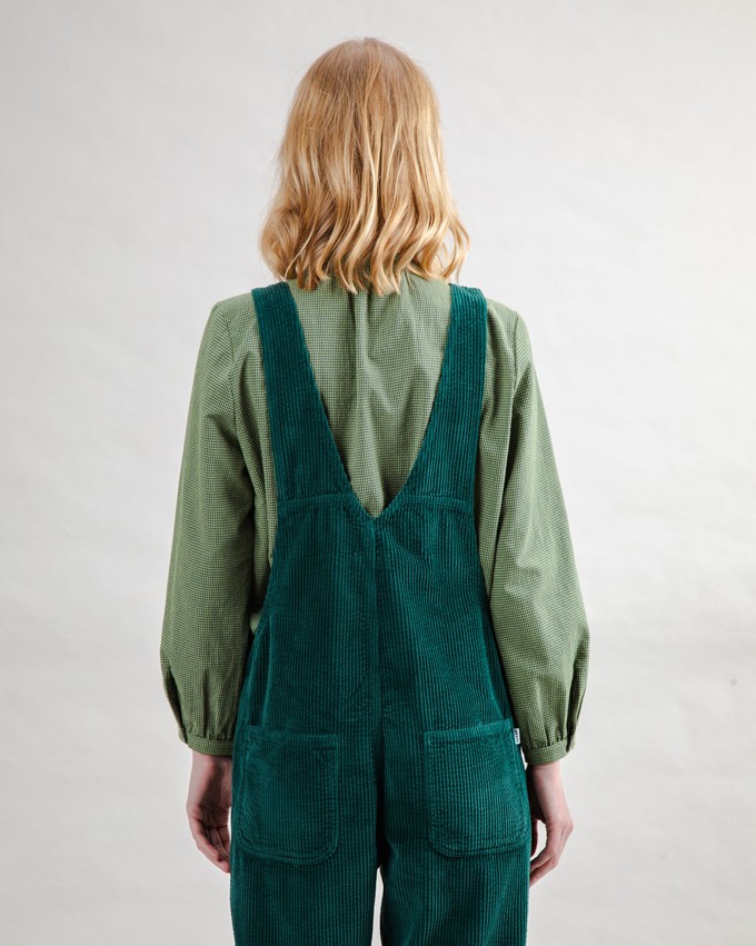 Corduroy Overall Dark Green from Brava Fabrics