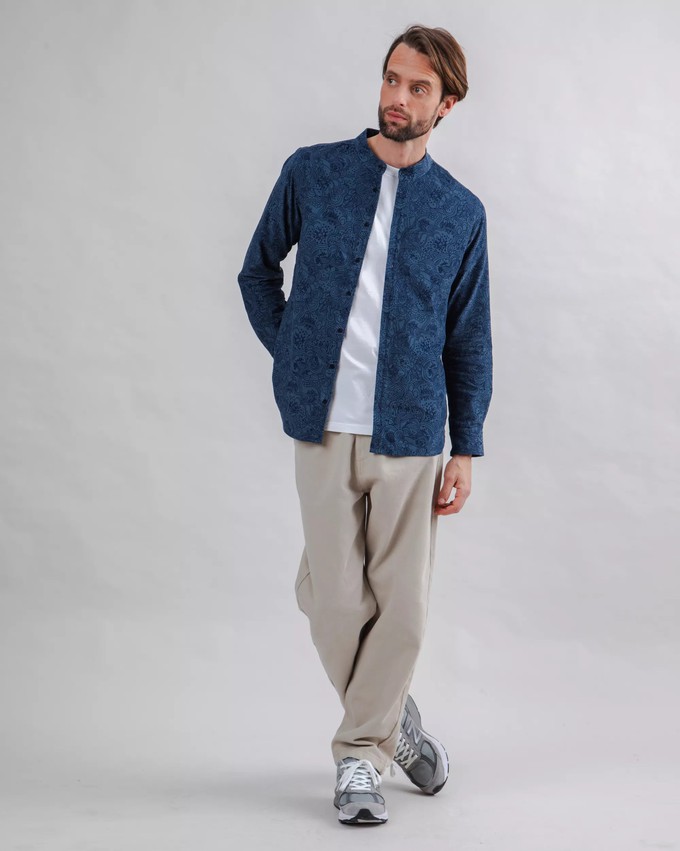 Baby Cord Noodles Mao Shirt from Brava Fabrics