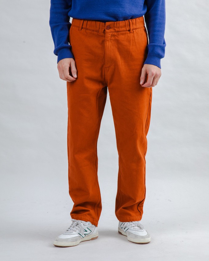 Loose Relaxed Pants Brown from Brava Fabrics