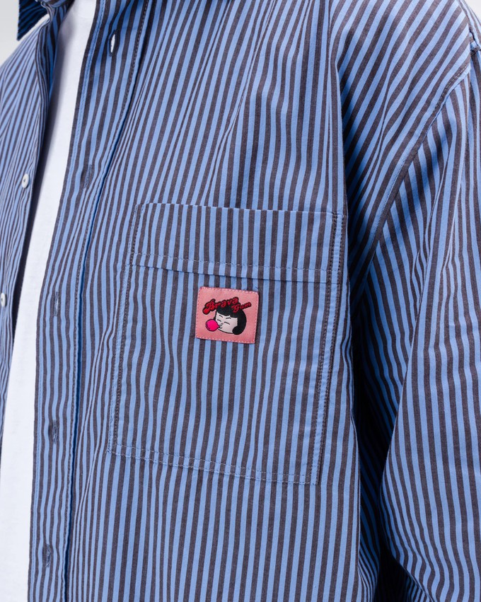 Relaxed Stripes Brava Gum Shirt from Brava Fabrics