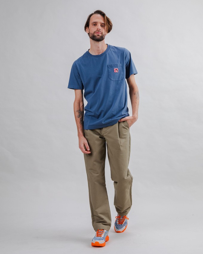 Sobremesa Pleated Pants Kakhi from Brava Fabrics