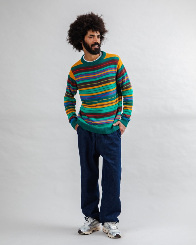 Multistriped Sweater from Brava Fabrics
