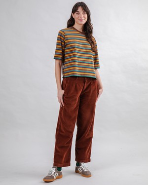 Stripes Squared Tee Multicolor from Brava Fabrics