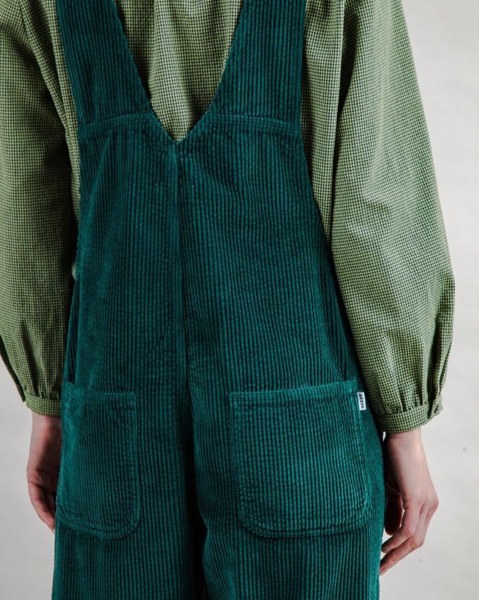 Corduroy Overall Dark Green from Brava Fabrics