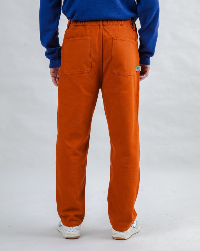 Loose Relaxed Pants Brown from Brava Fabrics