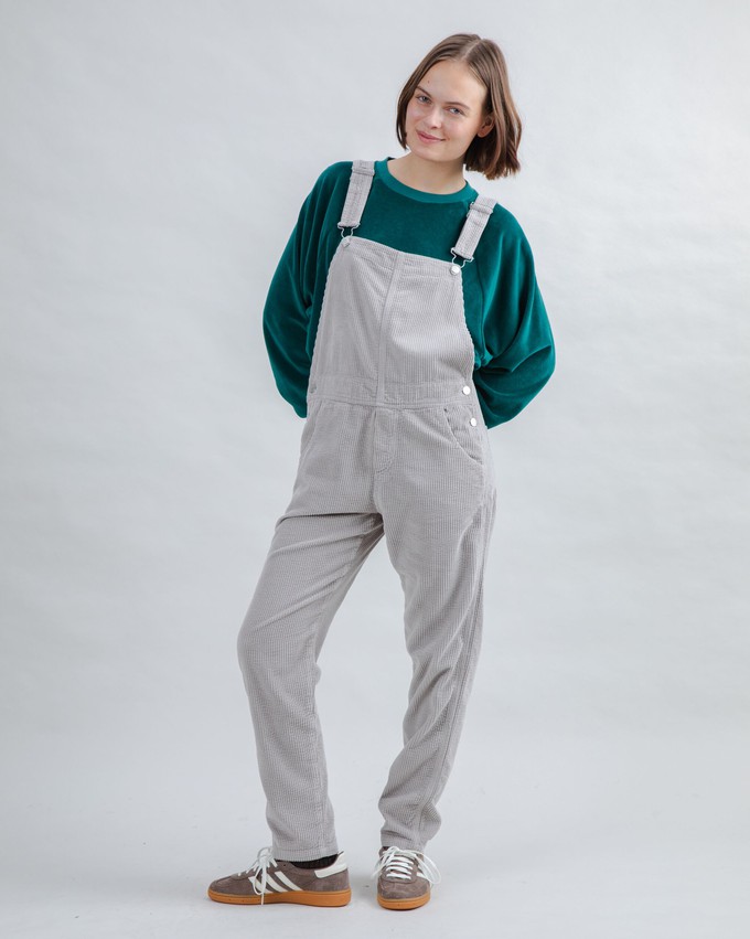 Corduroy Overall Grey from Brava Fabrics
