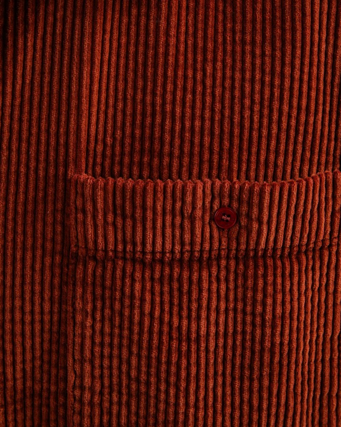 Corduroy Overshirt Copper from Brava Fabrics