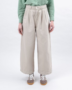 Wide Leg Pants Ecru from Brava Fabrics