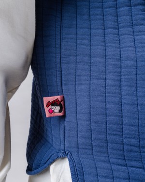 Quilt Vest Man Indigo from Brava Fabrics Quilt Vest Man Indigo from Brava Fabrics