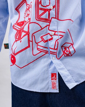 The Indoor Society Stripes Shirt from Brava Fabrics