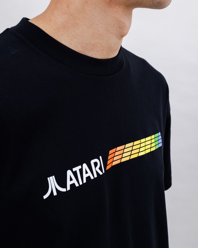Atari Spectrum Tshirt Black from Brava Fabrics