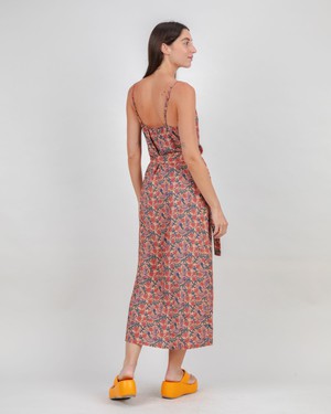 Passerine Strap Long Dress Coiro from Brava Fabrics