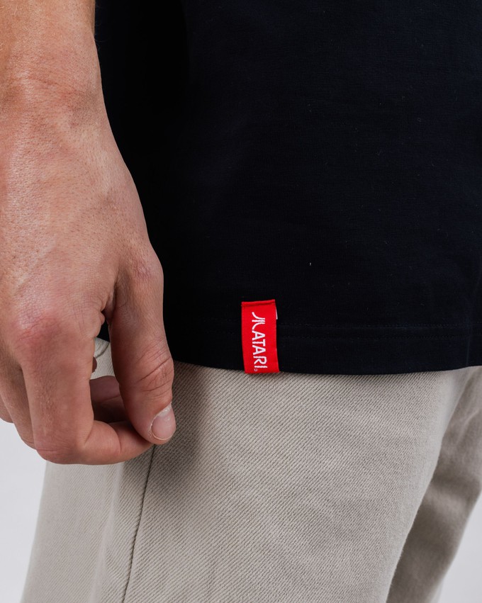 Atari Spectrum Tshirt Black from Brava Fabrics