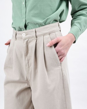 Wide Leg Pants Ecru from Brava Fabrics