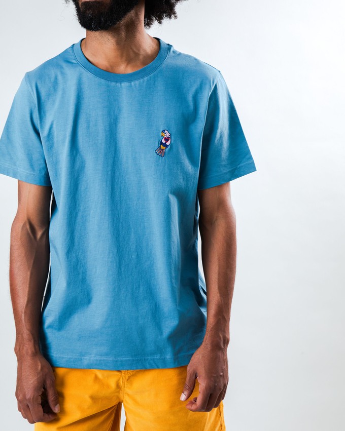 Asis Parrot Regular T-Shirt Blue from Brava Fabrics