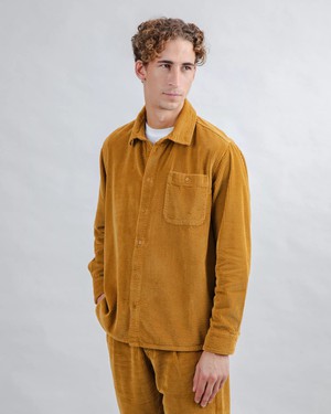 Corduroy Overshirt Camel from Brava Fabrics