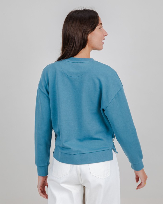 Peanuts Icecream Sweatshirt Blue from Brava Fabrics