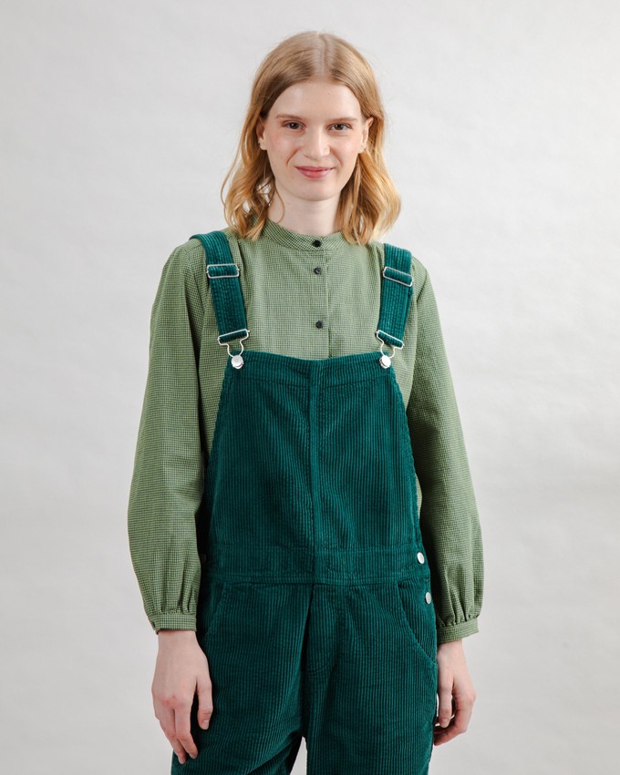 Corduroy Overall Dark Green from Brava Fabrics