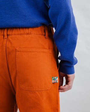 Loose Relaxed Pants Brown from Brava Fabrics