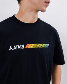 Atari Spectrum Tshirt Black via Brava Fabrics