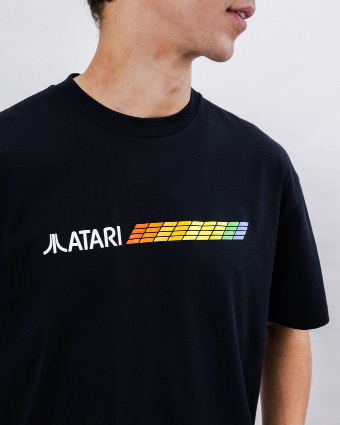 Atari Spectrum Tshirt Black from Brava Fabrics