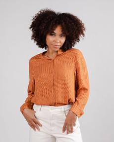 Eyes Mao Blouse Spices via Brava Fabrics