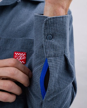 Oversize Checks Pizza Shirt from Brava Fabrics