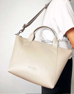 Trotto crossbody bag - Stone from CANUSSA