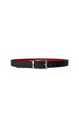Reverse reversible belt – Black/Red from CANUSSA