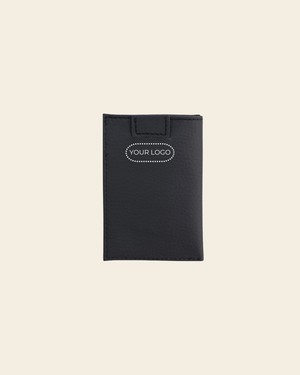 Persimmon slim card holder - Black from CANUSSA