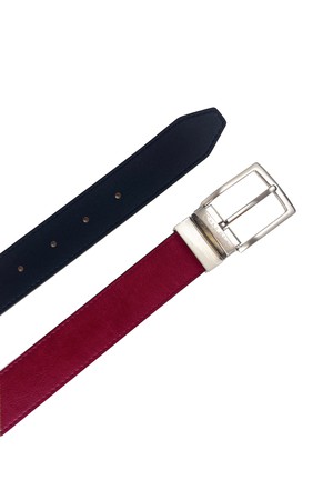 Reverse reversible belt – Black/Red from CANUSSA