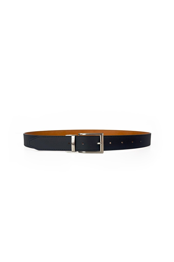 Reverse reversible belt – Black/Camel from CANUSSA