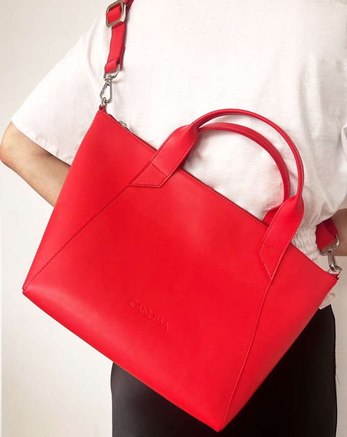 Trotto crossbody bag - Cherry from CANUSSA