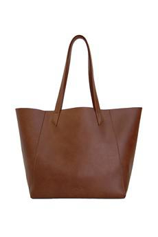 Totissimo shoulder bag - Hazelnut via CANUSSA