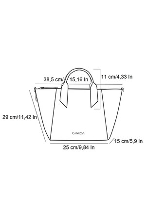 Trotto crossbody bag - Stone from CANUSSA