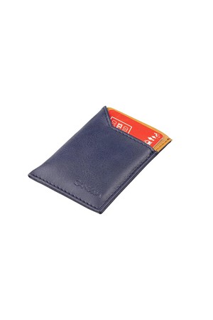 Slim card holder - Blue/Camel B2B from CANUSSA