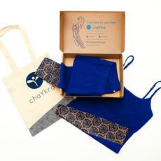 Indian Flair Cami Adorned Ankle Leggings Set via chaYkra