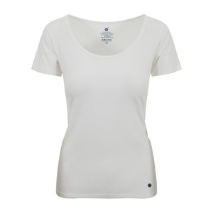 White Cotton Comfort Tee from chaYkra