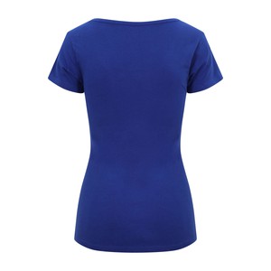Blue Cotton Comfort Tee from chaYkra