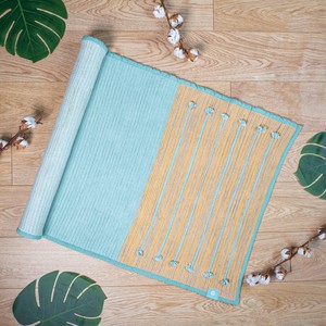 Turquoise Ayurvedic Cotton Yoga Mat - only 1 left! from chaYkra