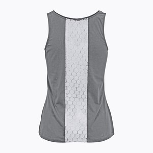 Grey Contrast Chic Tank from chaYkra